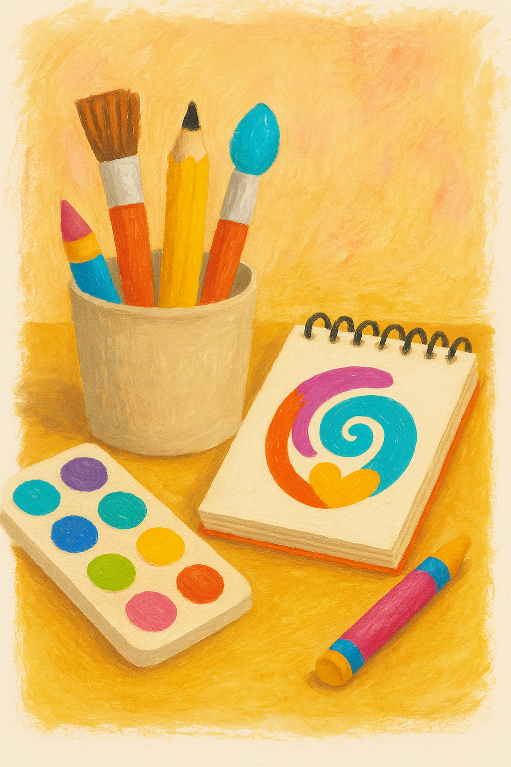 5 einfache Kunstprojekte, die Kinder lieben – mit Dingen, die jeder zuhause hat